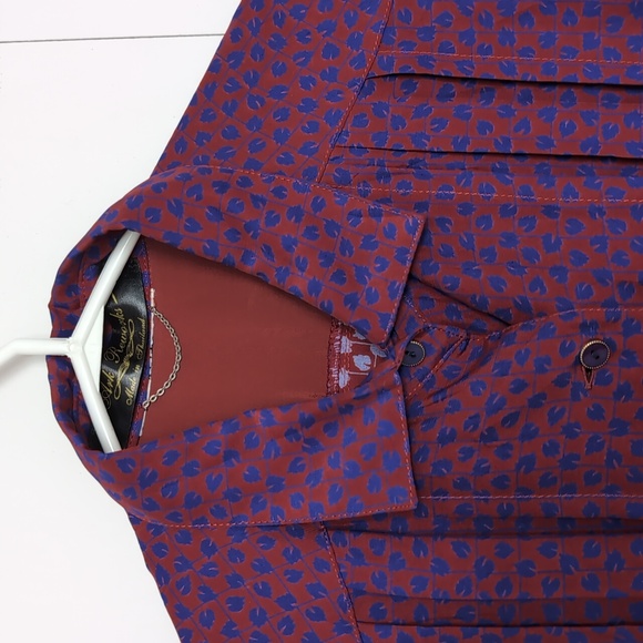 💜PLEATED DRESS FROM ATK REWORKS - Picture 2 of 14